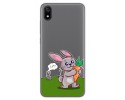 Funda Gel Transparente para Xiaomi Redmi 7A diseño Conejo Dibujos