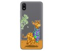 Funda Gel Transparente para Xiaomi Redmi 7A diseño Jirafa Dibujos