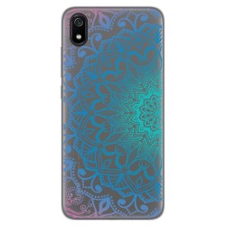 Funda Gel Transparente para Xiaomi Redmi 7A diseño Mandala Dibujos