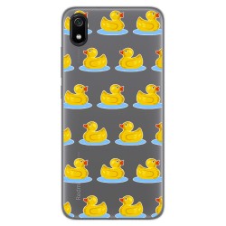 Funda Gel Transparente para Xiaomi Redmi 7A diseño Pato Dibujos