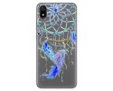 Funda Gel Transparente para Xiaomi Redmi 7A diseño Plumas Dibujos