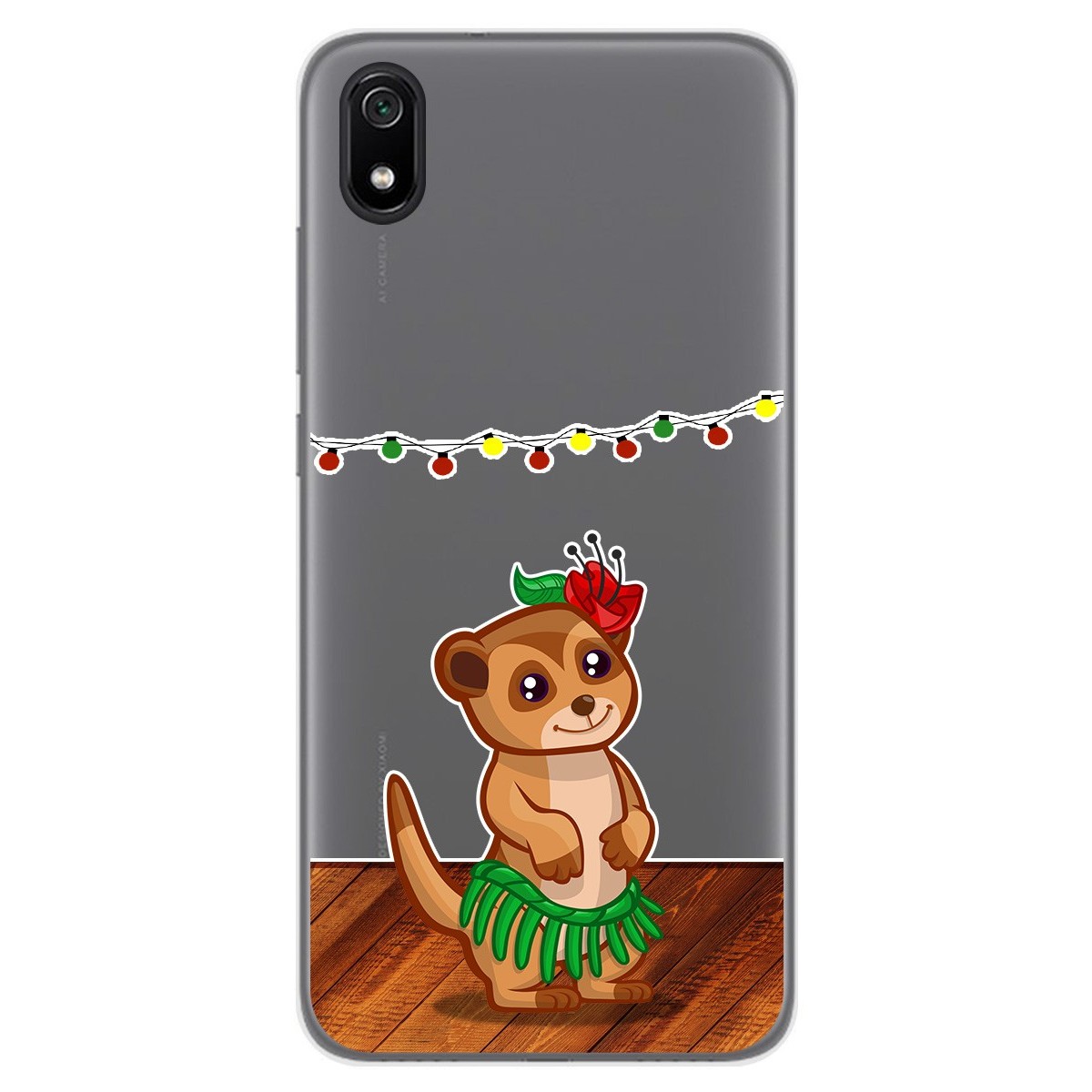 Funda Gel Transparente para Xiaomi Redmi 7A diseño Suricata Dibujos