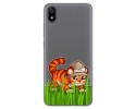Funda Gel Transparente para Xiaomi Redmi 7A diseño Tigre Dibujos
