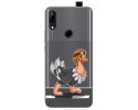 Funda Gel Transparente para Huawei P Smart Z diseño Avestruz Dibujos