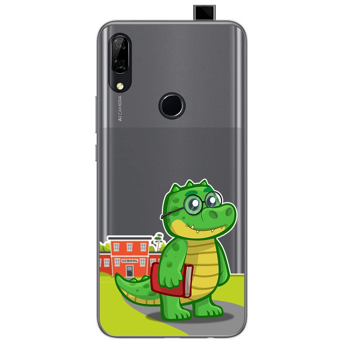 Funda Gel Transparente para Huawei P Smart Z diseño Coco Dibujos