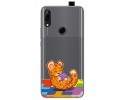 Funda Gel Transparente para Huawei P Smart Z diseño Leopardo Dibujos