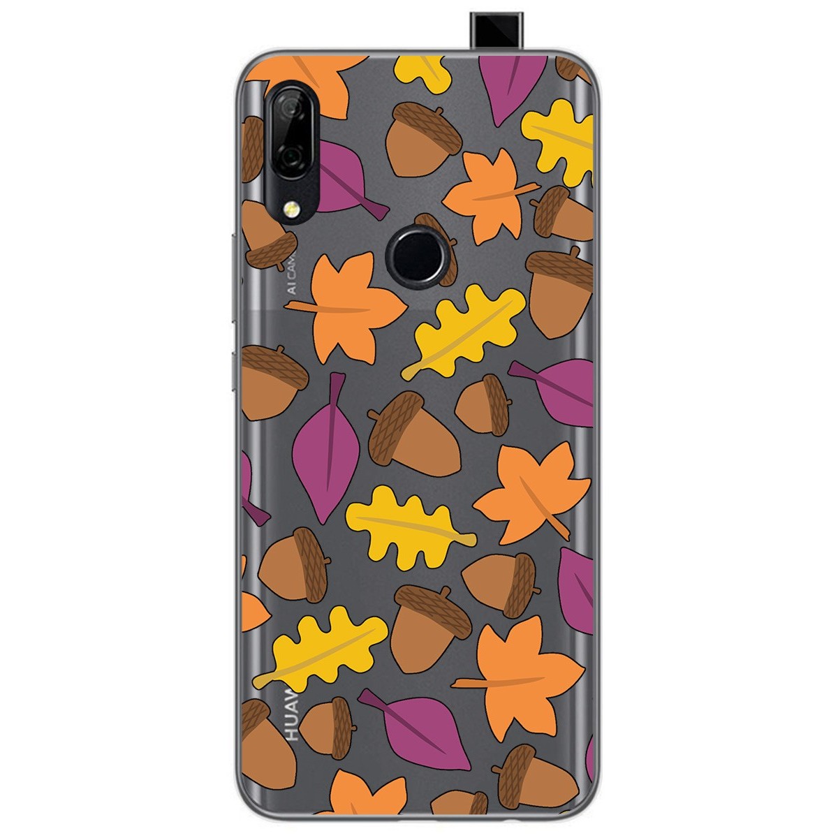Funda Gel Transparente para Huawei P Smart Z diseño Otoño Dibujos