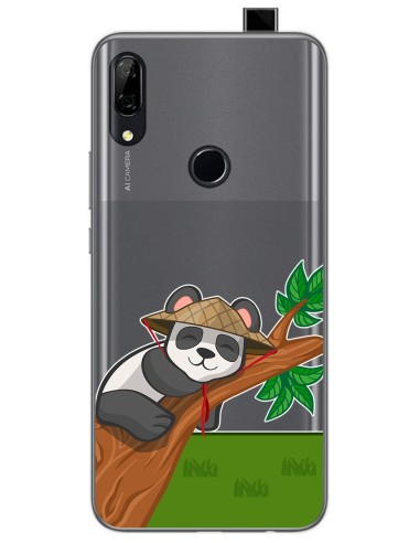 Funda Gel Transparente para Huawei P Smart Z diseño Panda Dibujos