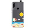 Funda Gel Transparente para Huawei P Smart Z diseño Playa Dibujos