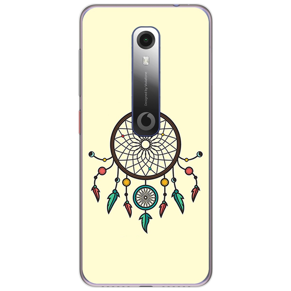 Funda Gel Tpu para Vodafone Smart N10 diseño Atrapasueños Dibujos