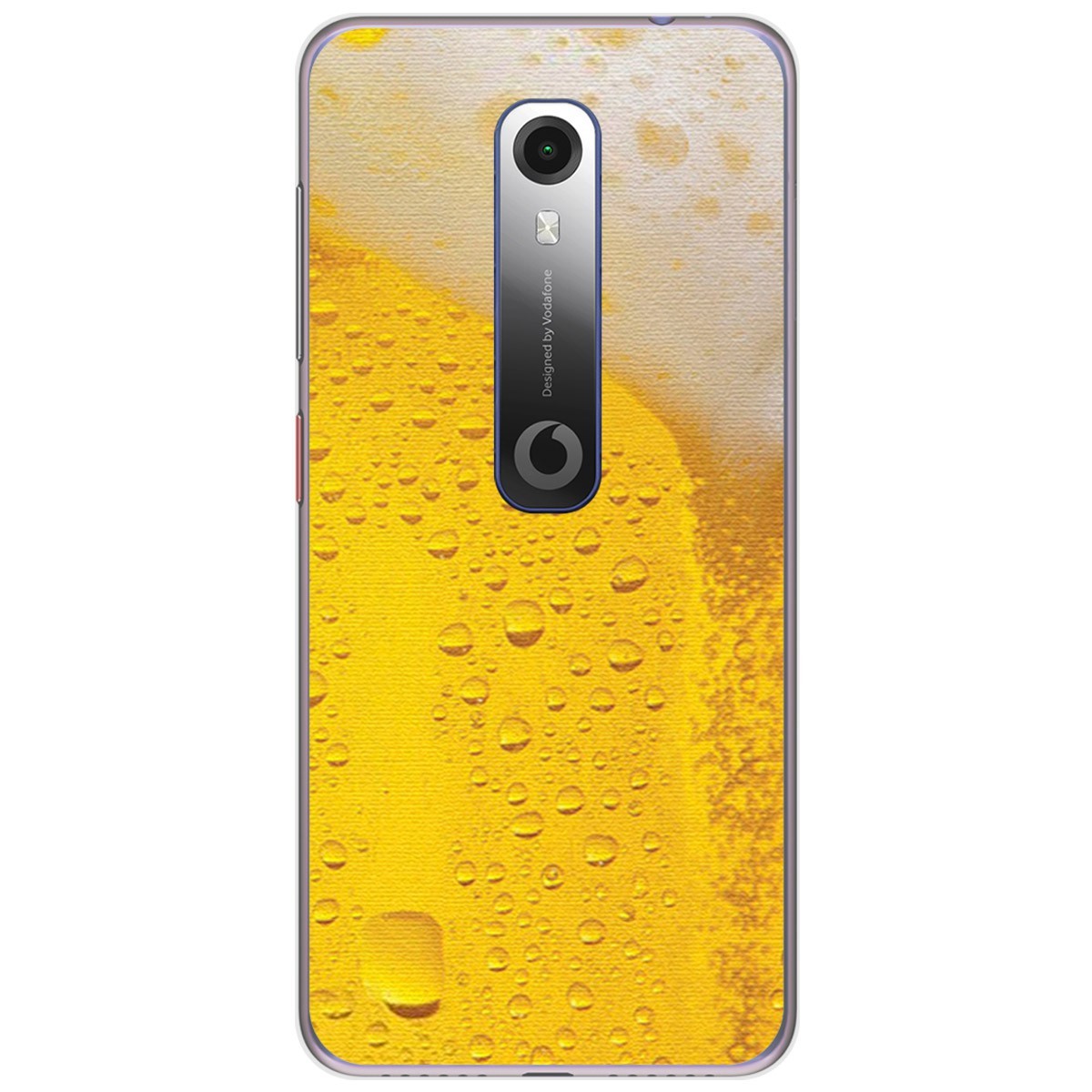 Funda Gel Tpu para Vodafone Smart N10 diseño Cerveza Dibujos