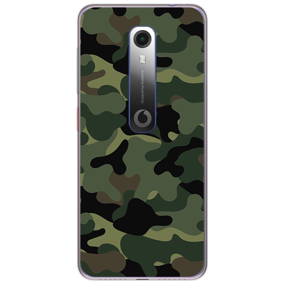 Funda Gel Tpu para Vodafone Smart N10 diseño Camuflaje Dibujos