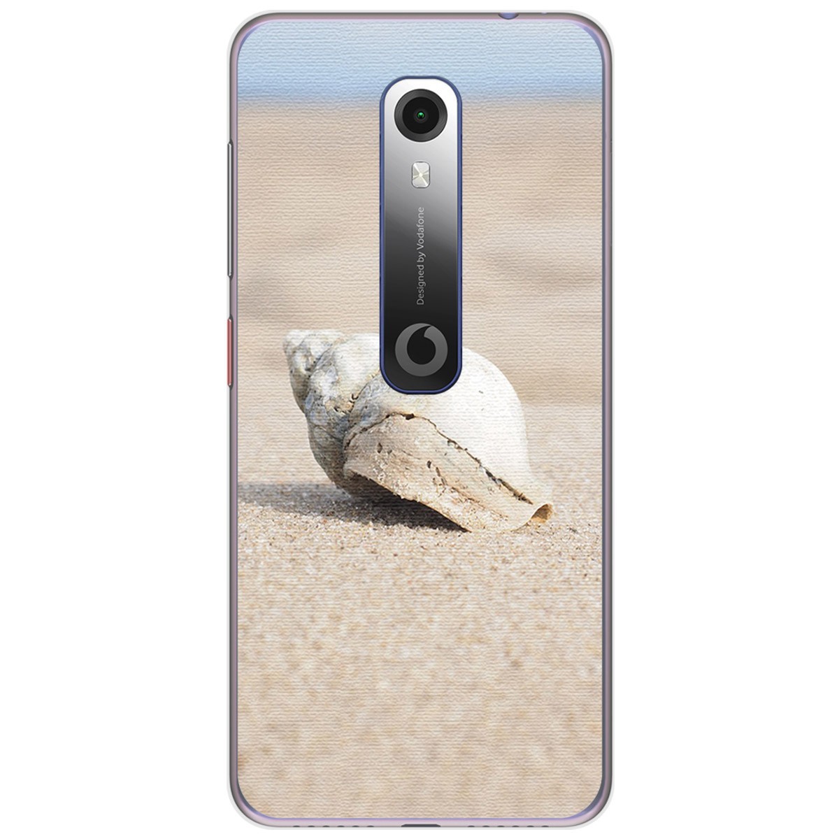 Funda Gel Tpu para Vodafone Smart N10 diseño Concha Dibujos