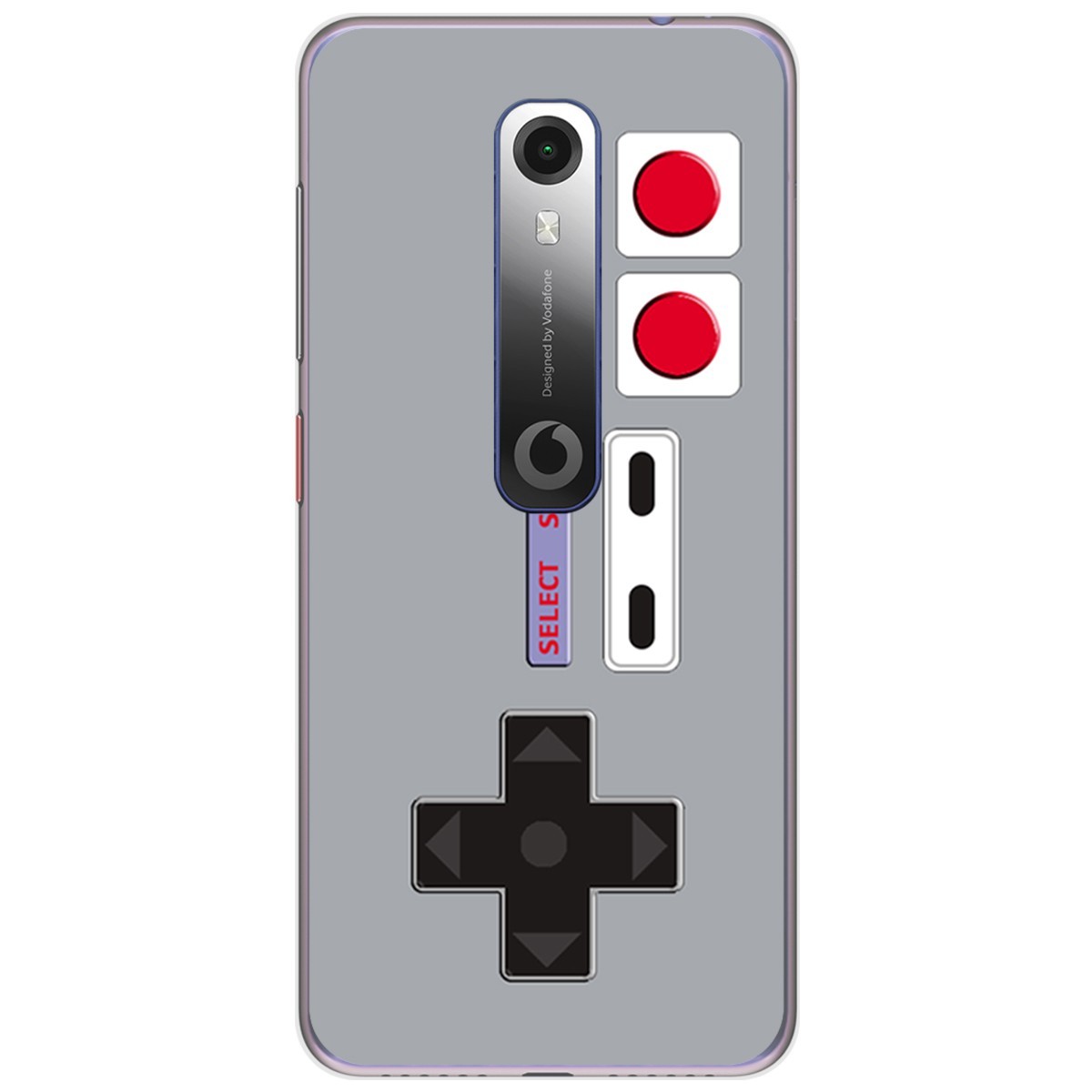 Funda Gel Tpu para Vodafone Smart N10 diseño Consola Dibujos