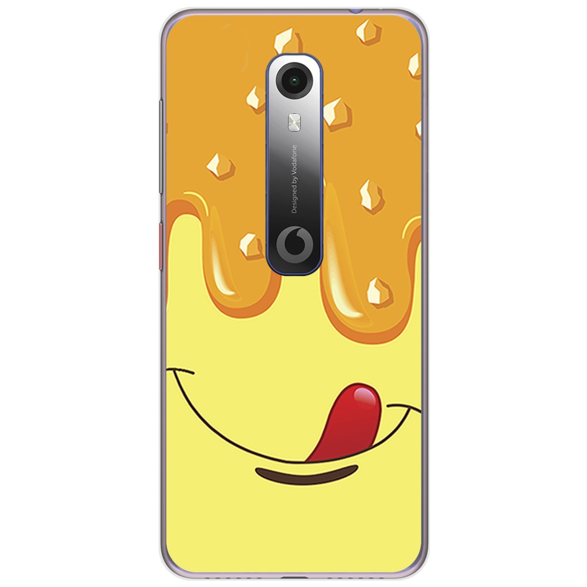 Funda Gel Tpu para Vodafone Smart N10 diseño Helado Vainilla Dibujos