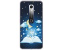 Funda Gel Tpu para Vodafone Smart N10 diseño Libro Cuentos Dibujos