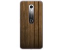 Funda Gel Tpu para Vodafone Smart N10 diseño Madera Dibujos