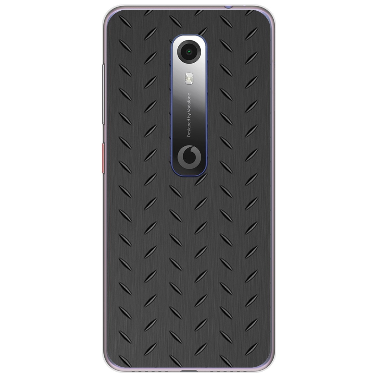 Funda Gel Tpu para Vodafone Smart N10 diseño Metal Dibujos