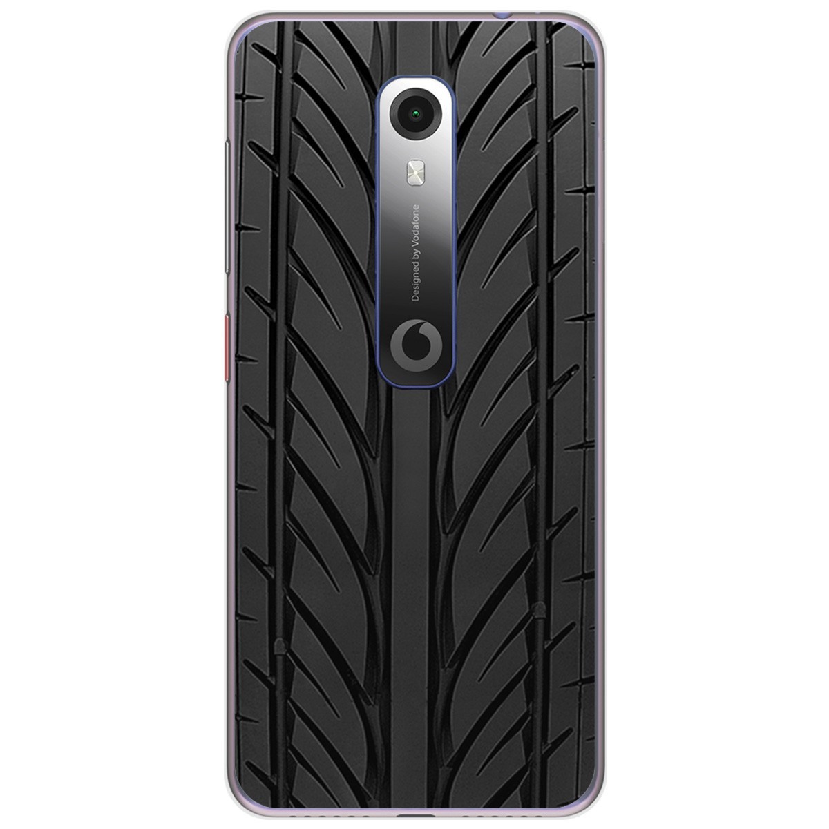 Funda Gel Tpu para Vodafone Smart N10 diseño Neumatico Dibujos