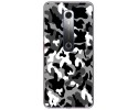 Funda Gel Tpu para Vodafone Smart N10 diseño Snow Camuflaje Dibujos