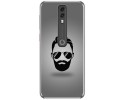 Funda Gel Tpu para Vodafone Smart V10 diseño Barba Dibujos