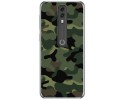 Funda Gel Tpu para Vodafone Smart V10 diseño Camuflaje Dibujos