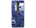 Funda Gel Tpu para Vodafone Smart V10 diseño Circuito Dibujos