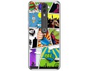 Funda Gel Tpu para Vodafone Smart V10 diseño Comic Dibujos