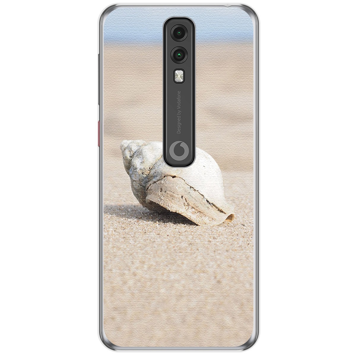 Funda Gel Tpu para Vodafone Smart V10 diseño Concha Dibujos