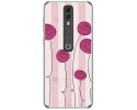 Funda Gel Tpu para Vodafone Smart V10 diseño Flores Vintage Dibujos