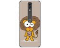 Funda Gel Tpu para Vodafone Smart V10 diseño Leon Dibujos