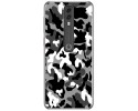 Funda Gel Tpu para Vodafone Smart V10 diseño Snow Camuflaje Dibujos