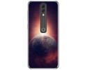 Funda Gel Tpu para Vodafone Smart V10 diseño Tierra Dibujos