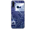 Funda Gel Tpu para Wiko View3 Pro diseño Circuito Dibujos