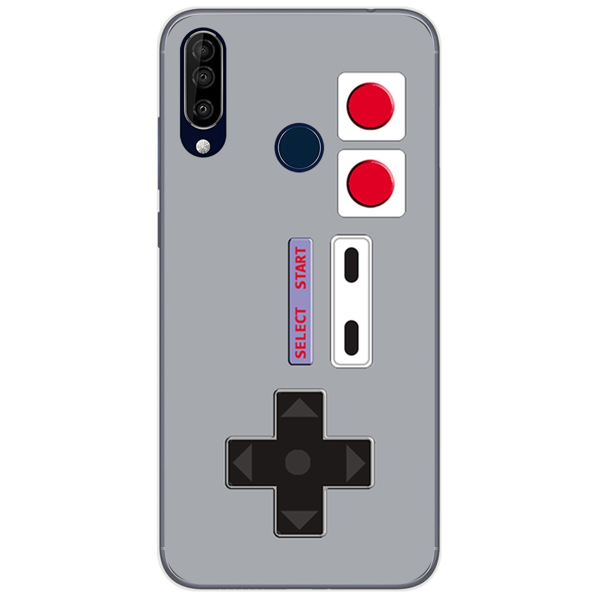 Funda Gel Tpu para Wiko View3 Pro diseño Consola Dibujos