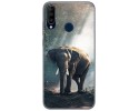 Funda Gel Tpu para Wiko View3 Pro diseño Elefante Dibujos