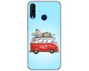 Funda Gel Tpu para Wiko View3 Pro diseño Furgoneta Dibujos