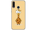 Funda Gel Tpu para Wiko View3 Pro diseño Jirafa Dibujos