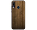 Funda Gel Tpu para Wiko View3 Pro diseño Madera Dibujos