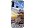 Funda Gel Tpu para Wiko View3 Pro diseño Sunset Dibujos