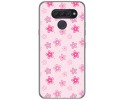 Funda Gel Tpu para Lg Q60 / K50 diseño Flores Dibujos