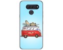 Funda Gel Tpu para Lg Q60 / K50 diseño Furgoneta Dibujos