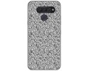 Funda Gel Tpu para Lg Q60 / K50 diseño Letras Dibujos