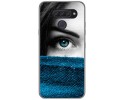 Funda Gel Tpu para Lg Q60 / K50 diseño Ojo Dibujos