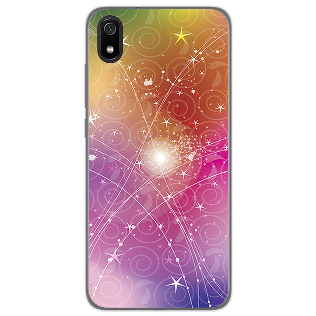 Funda Gel Tpu para Xiaomi Redmi 7A diseño Abstracto Dibujos