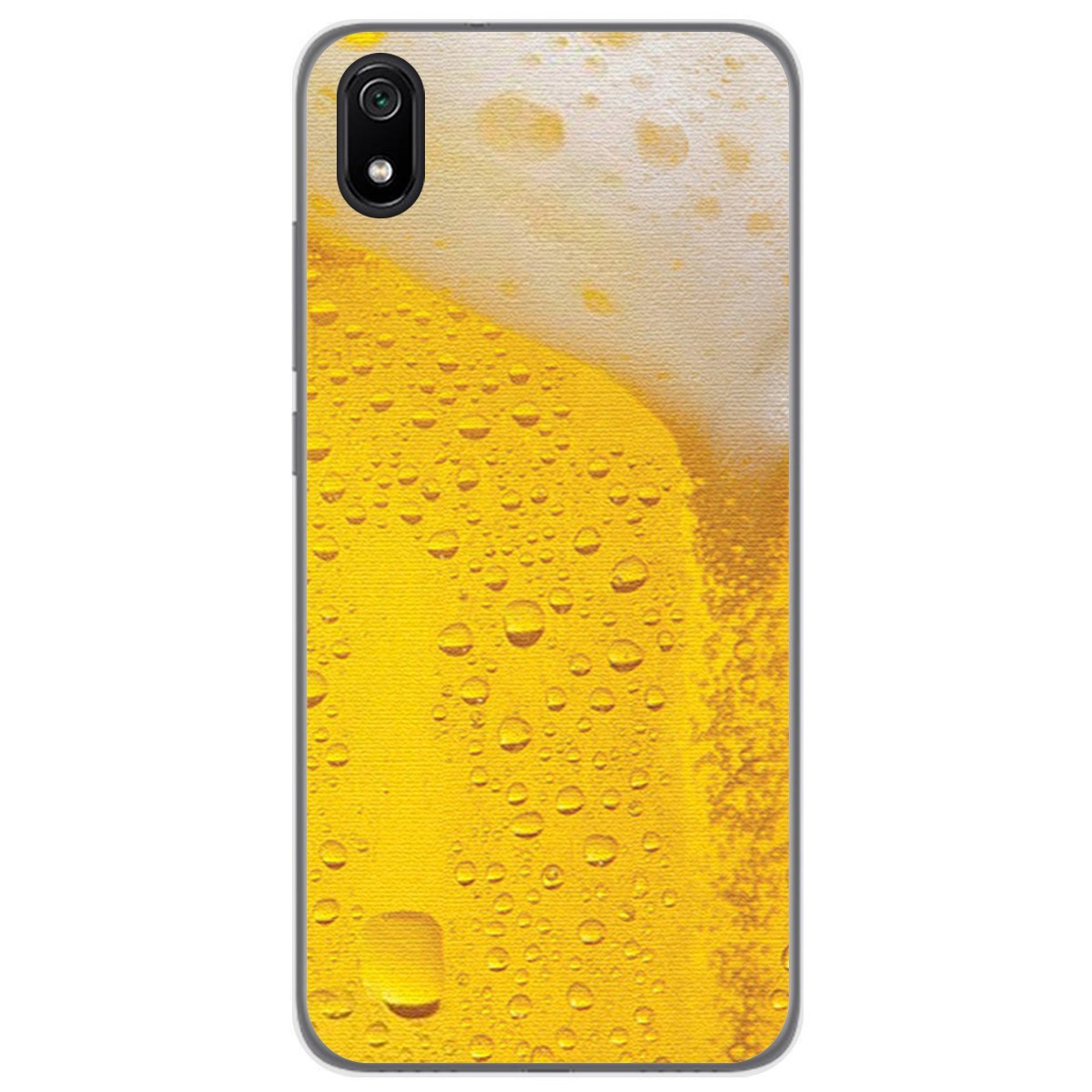 Funda Gel Tpu para Xiaomi Redmi 7A diseño Cerveza Dibujos