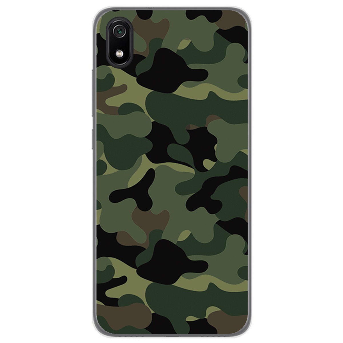 Funda Gel Tpu para Xiaomi Redmi 7A diseño Camuflaje Dibujos