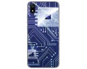 Funda Gel Tpu para Xiaomi Redmi 7A diseño Circuito Dibujos