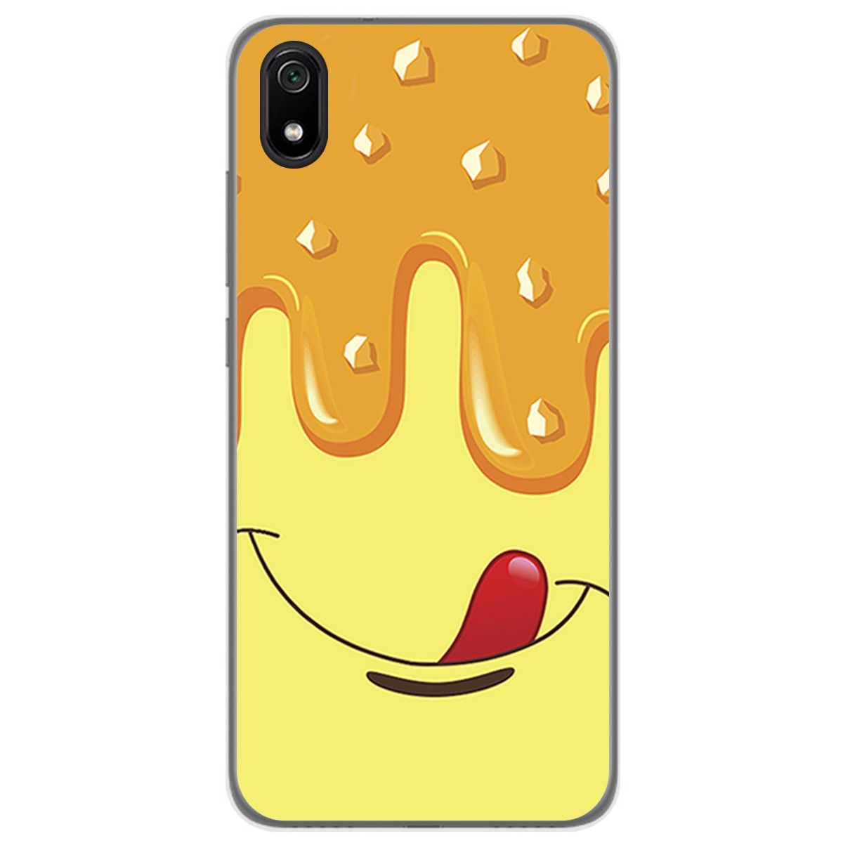 Funda Gel Tpu para Xiaomi Redmi 7A diseño Helado Vainilla Dibujos