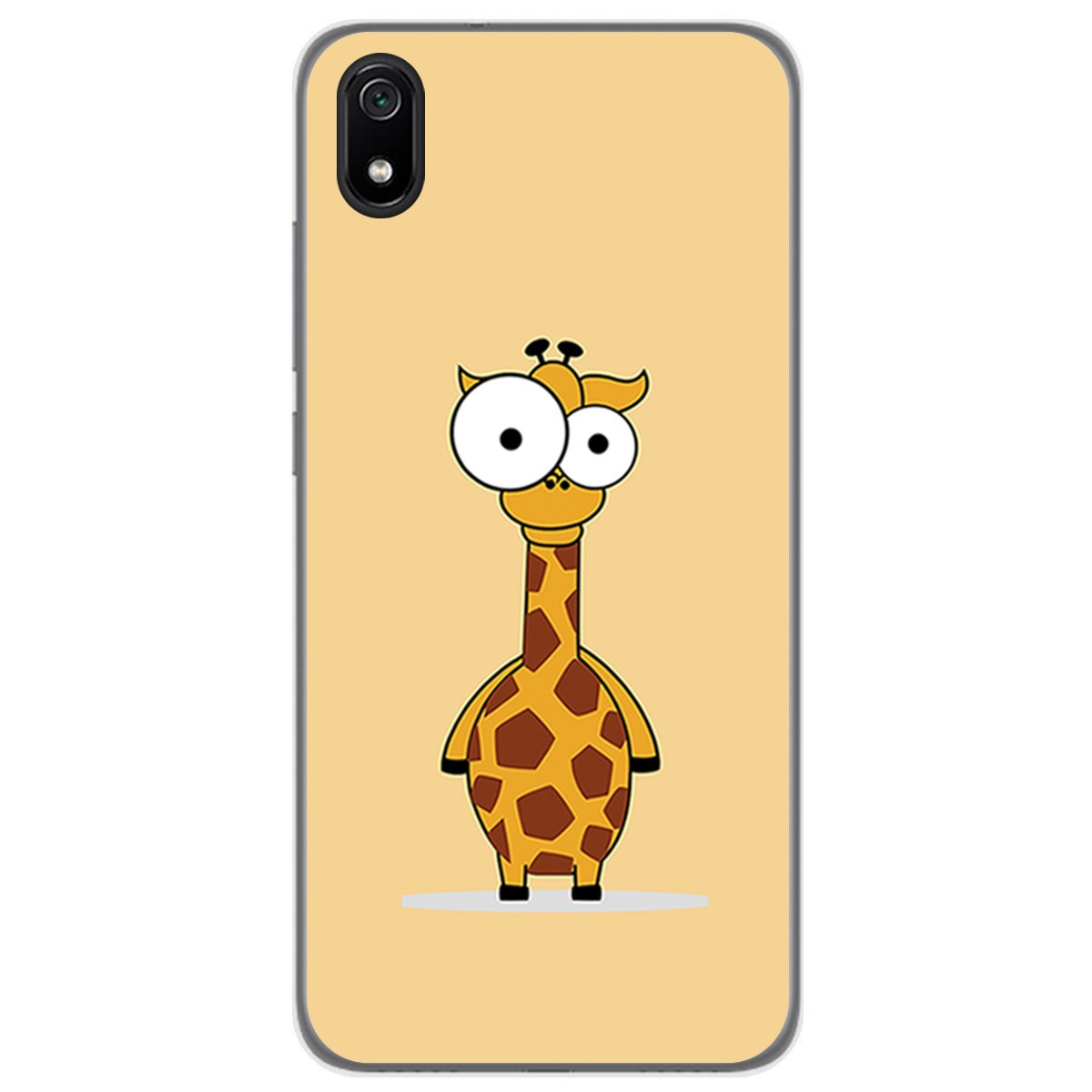 Funda Gel Tpu para Xiaomi Redmi 7A diseño Jirafa Dibujos